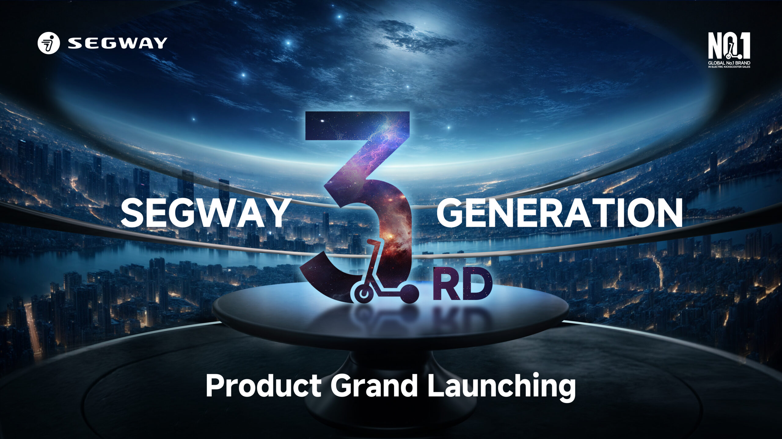  Segway เปิดตัวสกู๊ตเตอร์ไฟฟ้ารุ่นเจเนอเรชันที่ 3 พร้อมประกาศรีแบรนด์ระดับโลก ยกระดับสู่อนาคตใหม่ของการเดินทางในเมือง