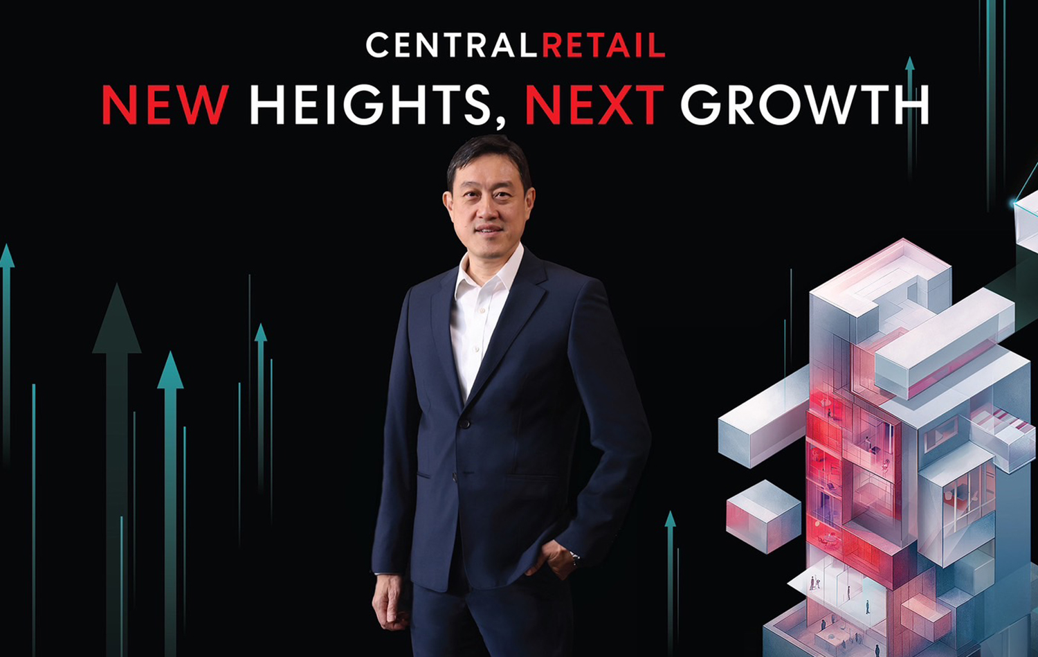  CRC ทุ่มงบกว่า 47,000 ล้าน ลุยแผน 3 ปี “New Heights, Next Growth” ปั้นยอดขายโตเฉลี่ย 5% ขยายฐานลูกค้าในไทย-เวียดนาม ดันเทคโนโลยี AI พลิกเกมค้าปลีก