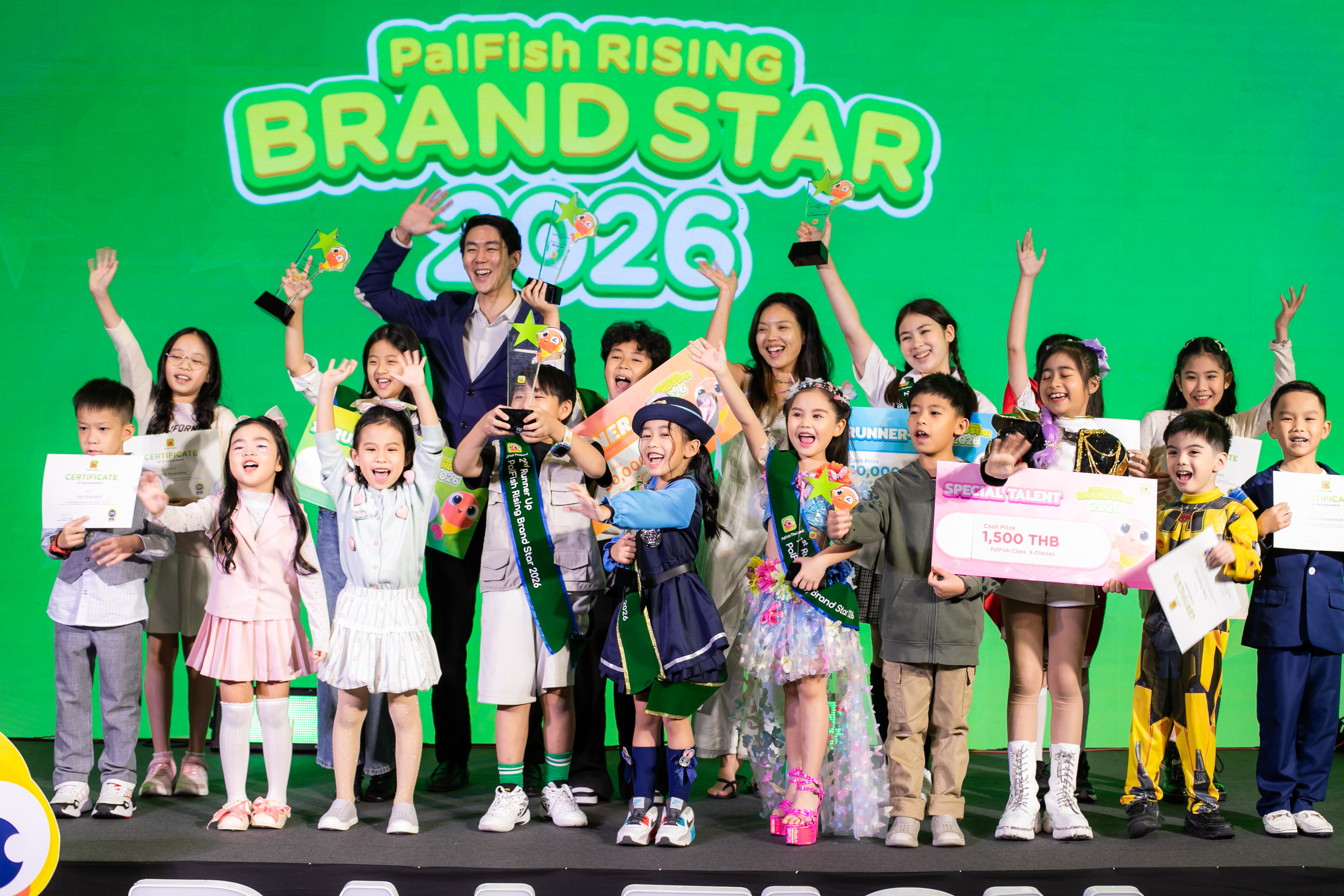  PalFish Thailand ตอกย้ำผู้นำแอปเรียนอังกฤษที่คนบอกต่อสูงสุด จัด “PalFish Rising Brand Star 2026” พร้อมฉลองความสำเร็จ “PalFish Graduation 2026” ดันเด็กไทยสู่เวทีโลกอย่างมั่นใจ