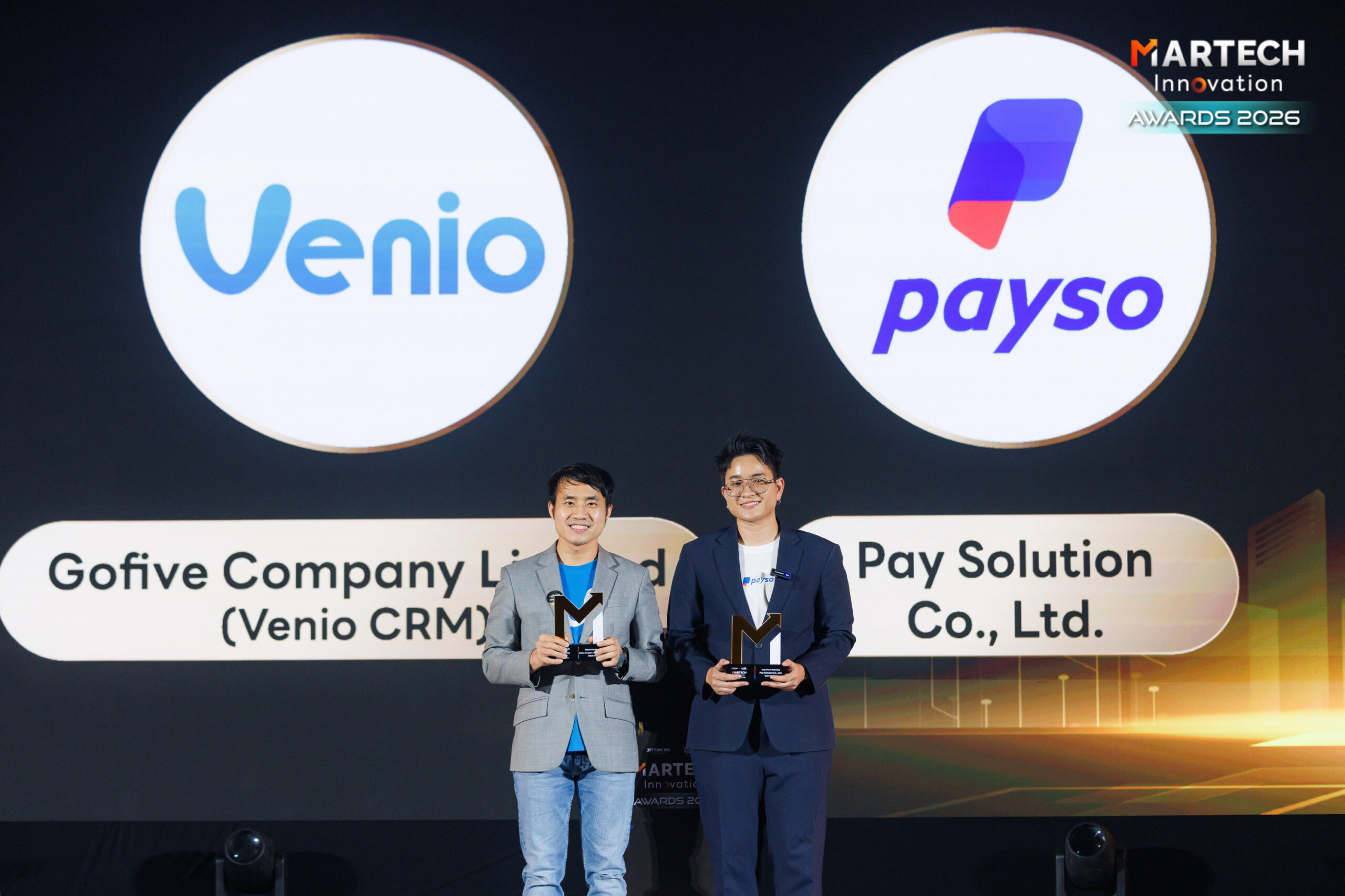 Venio ก้าวสู่วิสัยทัศน์ใหม่ ขับเคลื่อนการตลาดด้วย AI และ Data หลังคว้ารางวัลจากงาน MarTech Awards 2026