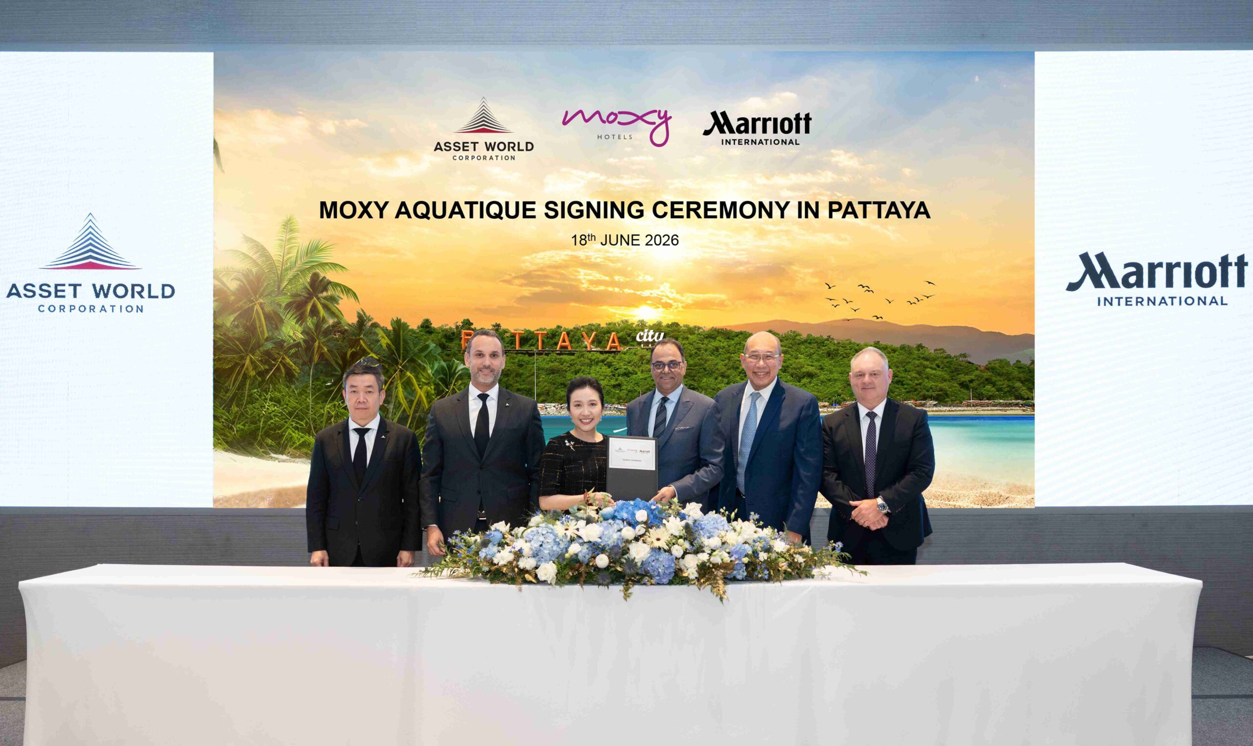 AWC ดึงแบรนด์ Moxy ปักหมุด Aquatique พัทยา ขยายพอร์ตโรงแรมทะลุ 1,400 ห้อง รับดีมานด์ท่องเที่ยวระยะยาว