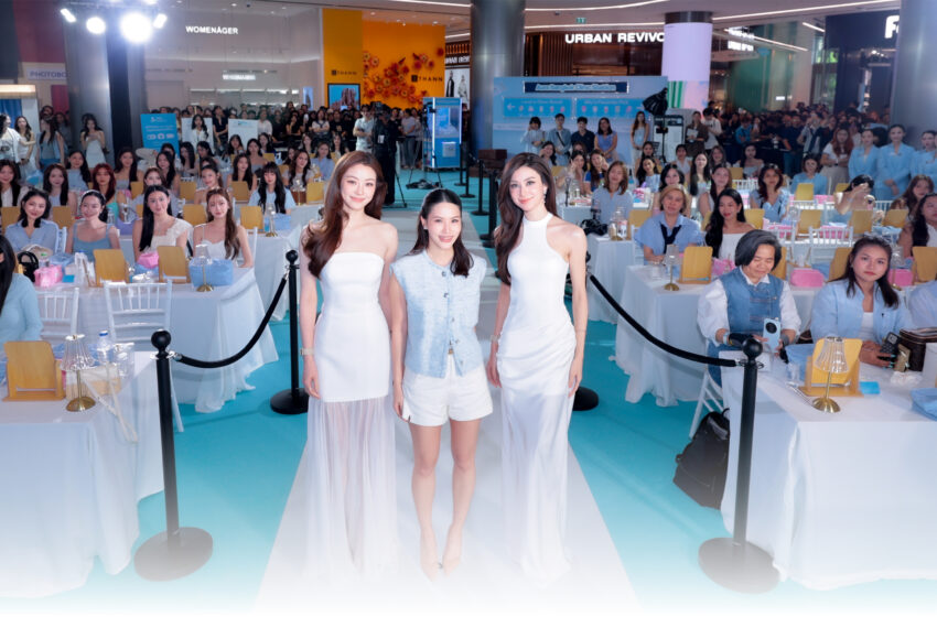 Aura Bangkok Clinic ตอกย้ำคลินิกตัวแม่งานผิว จับมือ ลีน่า-หมิว เปิดตัวพรีเซนเตอร์อย่างยิ่งใหญ่ กลางห้าง One Bangkok