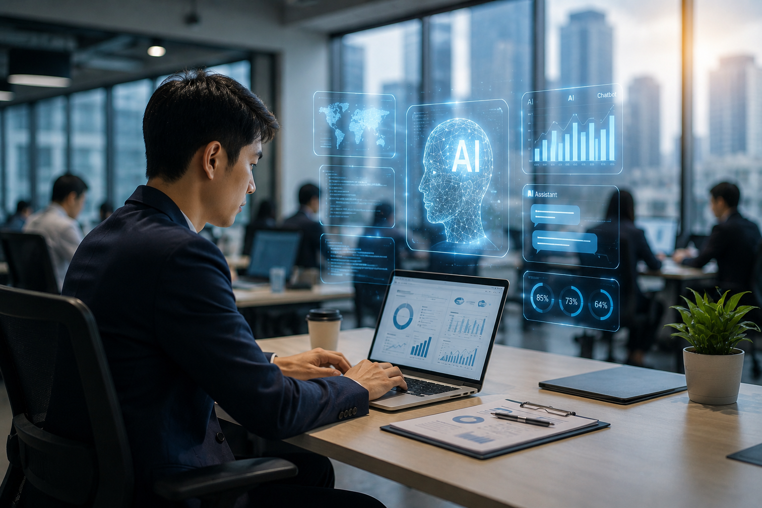AI ไม่ได้แย่งงาน แต่กำลังเปลี่ยนกติกาตลาดแรงงาน เมื่อ “ทักษะการใช้ AI” กลายเป็นแต้มต่อใหม่ของคนทำงาน