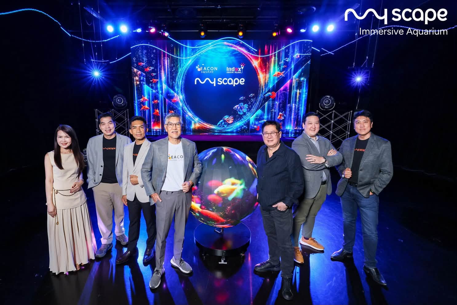 ซีคอนสแควร์จับมืออินเด็กซ์ ครีเอทีฟ วิลเลจ ลงทุน 200 ล้านบาท ปั้น Immersive Aquarium ใน MyScape บนพื้นที่กว่า 1,400 ตร.ม. 9 โซน เปิดปลายมกราคม 2570